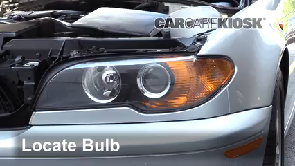 2004 BMW 330Ci 3.0L 6 Cyl. Convertible Éclairage Feux de croisement (remplacer l'ampoule)